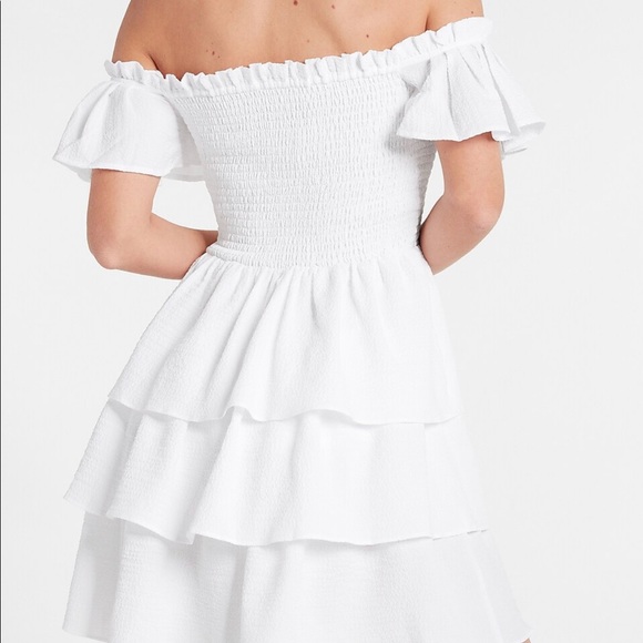 Off The Shoulder Ruffle Tiered Dress - Picture 2 of 3